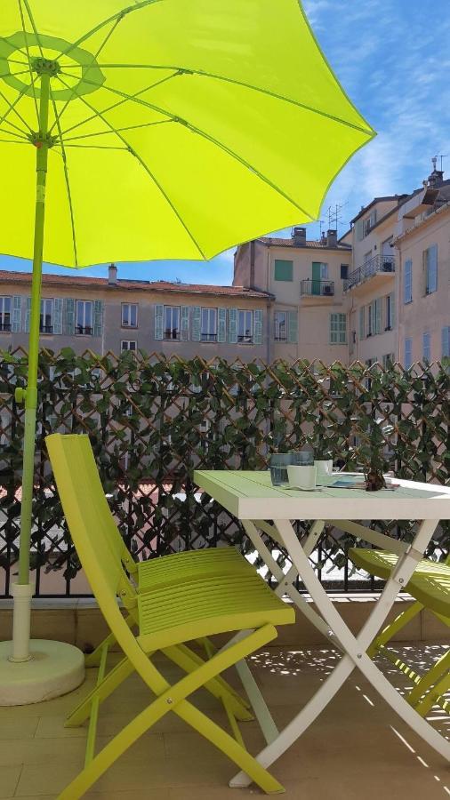 F2 Terrasse, Moderne, Hyper Centre, Clim, Ascenseur- Dubouchage Apartment Nice Luaran gambar