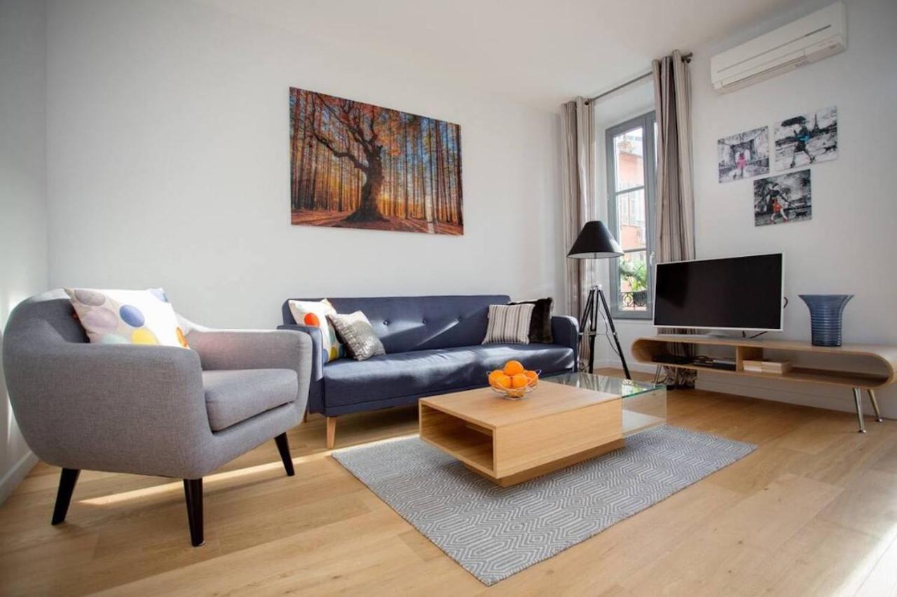 F2 Terrasse, Moderne, Hyper Centre, Clim, Ascenseur- Dubouchage Apartment Nice Luaran gambar